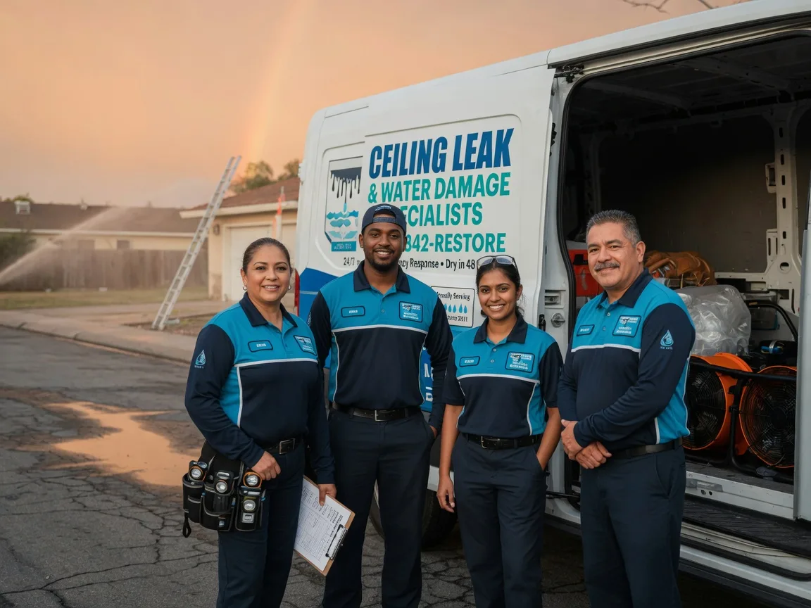 Ceiling Leak Cleanup company in Shacklefords, VA